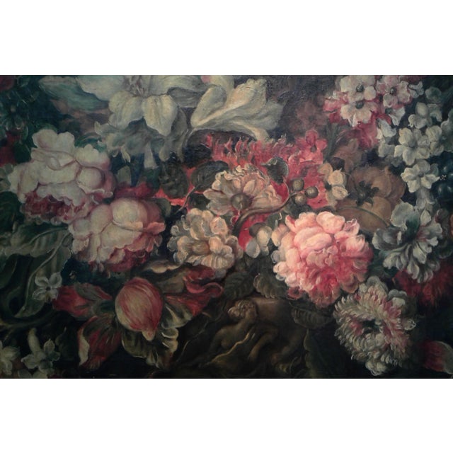 Capture the dramatic elegance of the 17th-century Italian Baroque with this splendid oil painting on canvas by Florentine...
