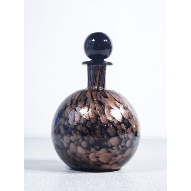 Blown Glass Bottles by Carlo Moretti, Set of 2 For Sale - Image 4 of 18