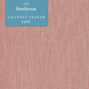 Sanderson Melford Fabric in Burgundy - a Sample