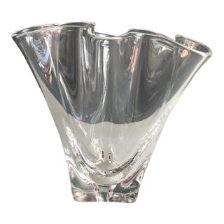 Vintage Steuben Handkerchief Vase For Sale