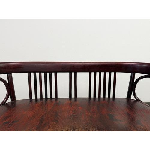 Art Nouveau Viennese Bentwood Seating Suite from Gebrüder Thonet, 1890s, Set of 3 For Sale - Image 6 of 18