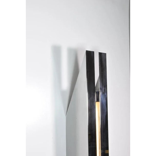 Italian Corner Floor Lamp by Angelo Cortesi and Sergio Charatta-Cattò for Shapes and Surfaces, 1968 For Sale - Image 6 of 11