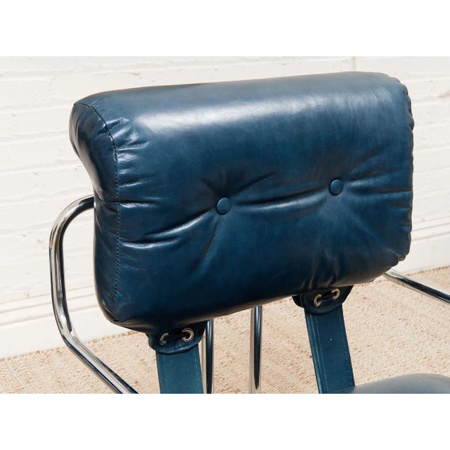 Mid-Century Modern Mid 20th Century Tucroma Armchair Attributed to Guido Faleschini for Mariani For Sale - Image 3 of 11