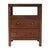 Spritely Home Accent Furniture Nora 21 in. W Rectangular Wood 2 Drawer Nightstand with Open Shelf, Walnut For Sale - Image 4 of 9