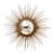Large Antique Sunburst Mirror from Chaty Vallauris, 1950s For Sale