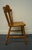 Wood Tell City Furniture Solid Hard Rock Maple Colonial Early American Dining Side Chair – Andover Finish For Sale - Image 7 of 7
