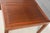 Brown Vintage Solid Mahogany and Brass Dining Table For Sale - Image 8 of 13
