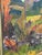 Mid-Century Modern G. Grontzon, The Hillside Path, 1950s, Oil on Canvas, Framed For Sale - Image 3 of 18