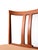 Brown Scandinavian Teak Chairs with Yellow Seats, 1950s, Set of 6 For Sale - Image 8 of 12
