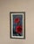 Original Swedish Oil on Canvas – “Red Flowers” by Bertil Wahlberg – Signed – 86 × 50 cm (33.9" × 19.7") incl. frame An oil...