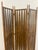 Vintage Walnut Three Panel Geometric Room Divider. For Sale - Image 12 of 18