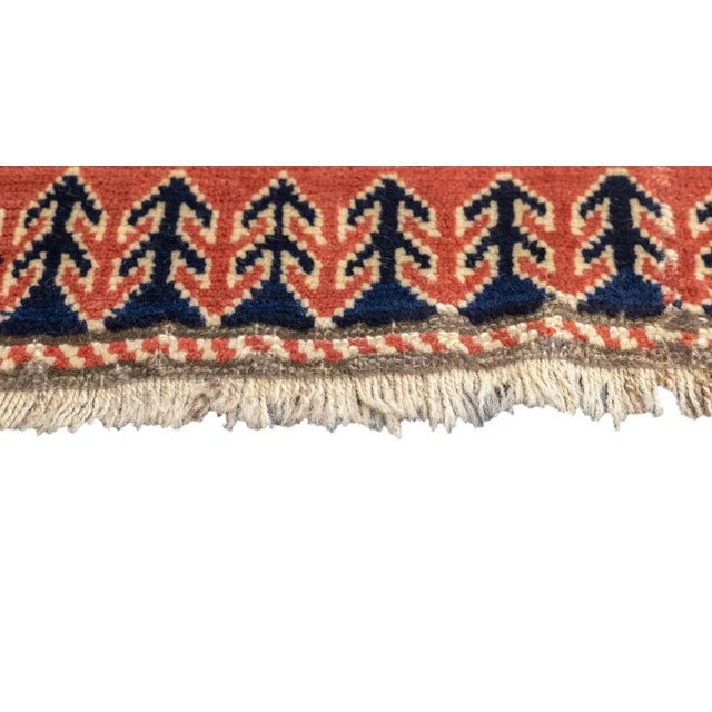 Antique Kazak Rug 3'5'' x 5'2'' For Sale - Image 9 of 12