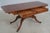 Traditional 1990s Rosewood Vintage Bench Made Regency Style Dropleaf Library Table For Sale - Image 3 of 18