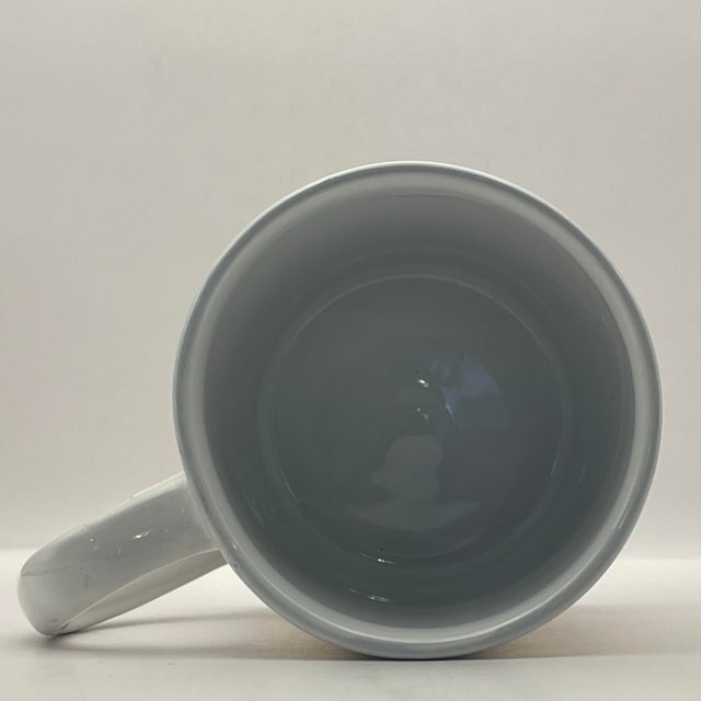 1980s Peach Floral Coffee Mug For Sale In Jacksonville, FL - Image 6 of 7