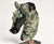 Gemstone Emerald Horse Bust Sculpture Olive Black Hand Carved For Sale - Image 11 of 11