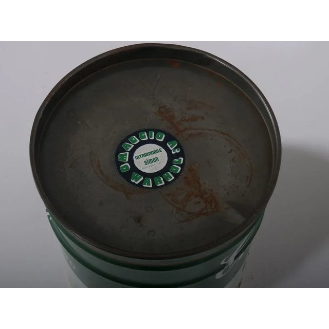 Warhol Campbell's Soup Can Stool by Dino Gavina for Studio Simon, Italy, 1971 For Sale - Image 6 of 13