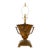 Antique Bradley & Hubbard Arts & Craft Style Brass and Copper Table Lamp For Sale