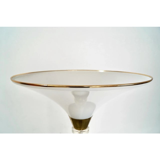 1980’s Hollywood Regency Torchiere Floor Lamp For Sale - Image 9 of 9