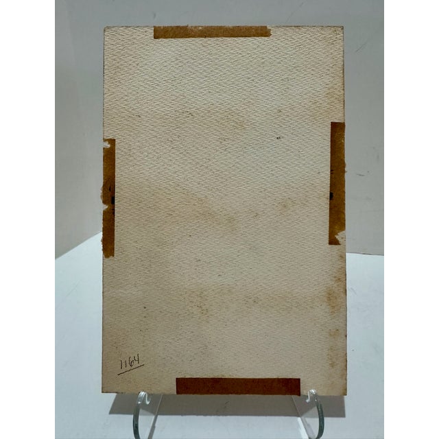 Henry Emil Salloch Original Watercolor on Paper Quebec, Lower Town. 1957. For Sale In Atlanta - Image 6 of 7