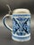 Antique Hand-Painted Beer Mugs with Pewter Lids from Royal Delft, 1920, Set of 2 For Sale - Image 12 of 18