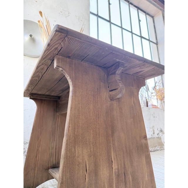 Brutalist Office Chair and Desk, 1950s, Set of 2 For Sale - Image 16 of 18