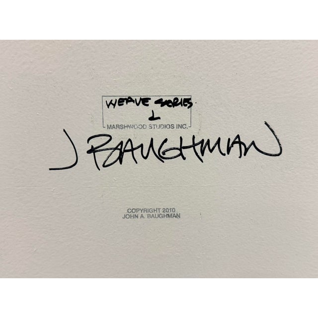 John Baughman Weave Series Wall Sculpture Brutalist Wood Art Panel 2010 For Sale - Image 18 of 18