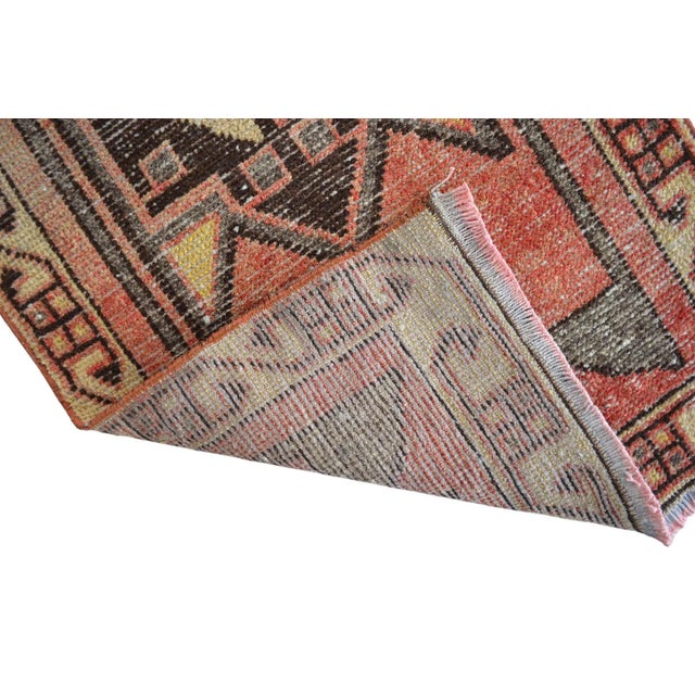 Hand Made Small Turkish Rug, Entryway Decor, DoorMat - 1'9" X 3'1" For Sale - Image 6 of 10