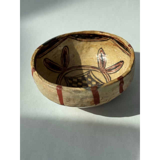 Early 20th Century North African Berber Pottery Bowl For Sale In Columbus - Image 6 of 11