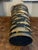 Vintage English Planter Jardiniere Urn Fish Decoupage Black Tole Lodge Décor For Sale - Image 18 of 18