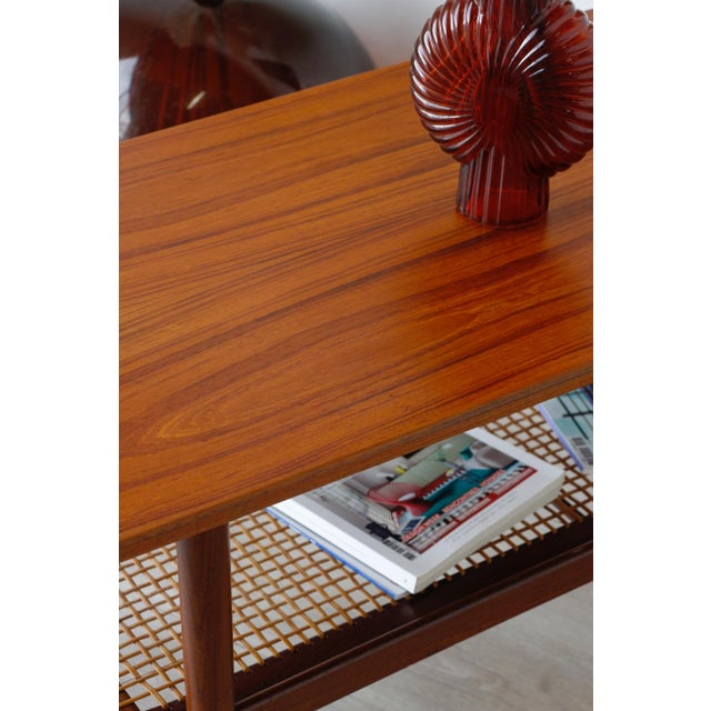 Danish Double-Tiered Teak Coffee Table, 1960 For Sale - Image 6 of 18
