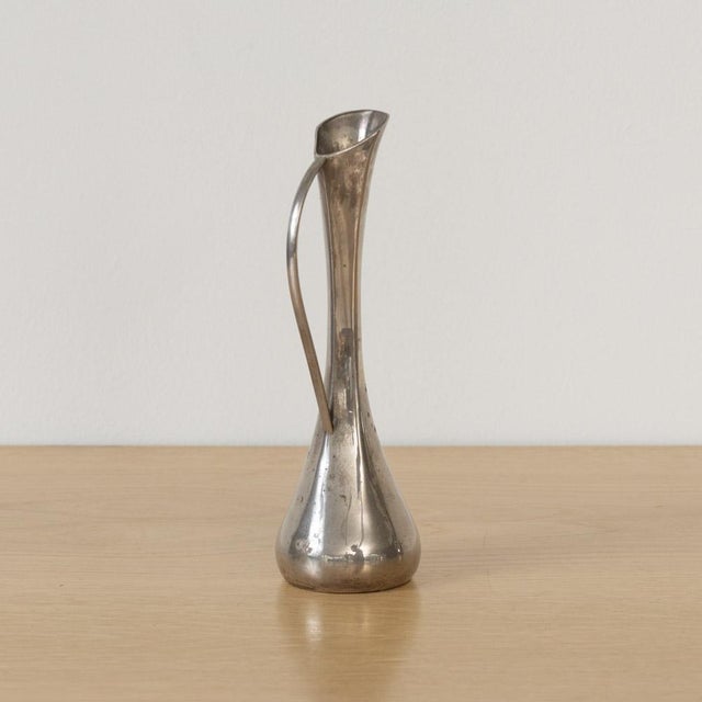 1930s French Sculptural Bud Vase For Sale - Image 9 of 11