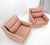 Pair Mid Century Modern Lucite Base Floating Lounge Club Chairs For Sale - Image 9 of 18