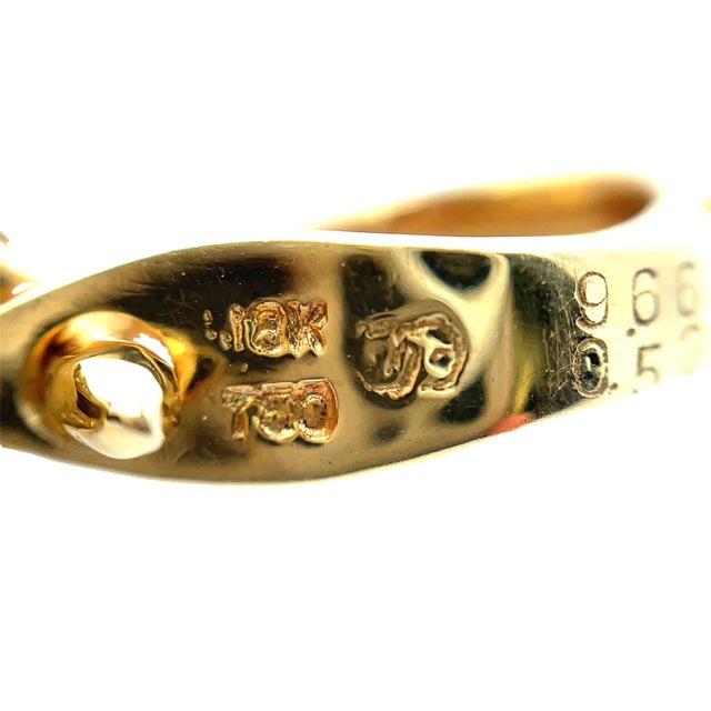 Early 21st Century 18k Yellow Gold Opal, Diamond Pearl Necklace 9.60 Carat Opal For Sale - Image 5 of 10