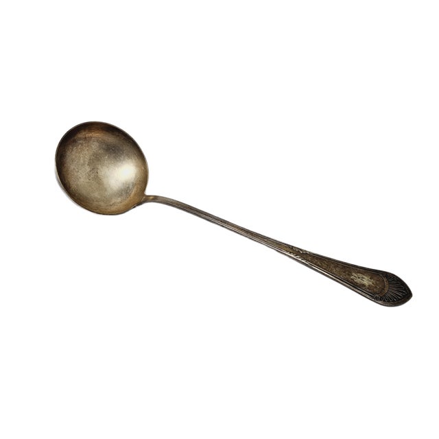 Polish Art Deco Dipper from Henneberg, 1930s, in Very Good conditions. Designed 1920 to 1949 This piece has an attribution...