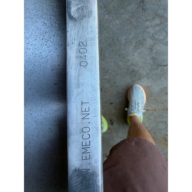 Philippe Starck for Emeco Hudson Polished Aluminum Chairs – Set of 2 Dining + 1 Bar Height For Sale - Image 16 of 17