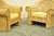 Late 20th Century Ralph Lauren Attr. Large Woven Wicker Rattan Club Lounge Chairs - A Pair For Sale In Philadelphia - Image 6 of 12