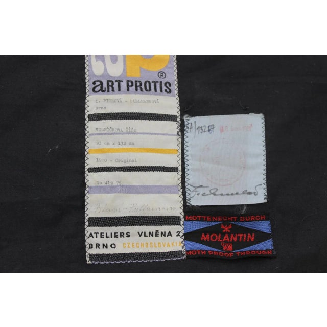 Vintage Wall Tapestry, 1980s For Sale - Image 4 of 5