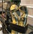 "The Kiss" A contemporary non-figurative bronze of two rounded forms leaning toward one another, the negative space...