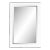 Erin Gates Brook Greek Key White Wall Mirror For Sale