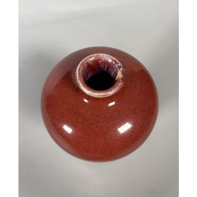 Meiping vase in oxblood red porcelain, China, 19th century For Sale - Image 4 of 5