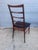 Mid-Century Modern Danish Tall Back Ladder Dining Chair, Teak and Upholstery, 1965 For Sale - Image 3 of 8