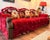 The 1970s called and this time, they brought exceptionally plush seating. A dramatic vintage three-seat sofa by Singer...