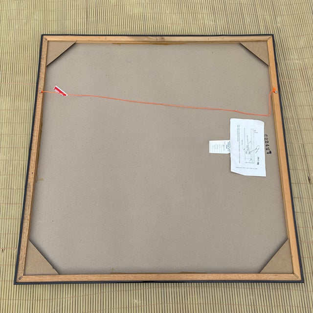 1990s Art Deco Revival Geometric Desing Framed Wall Mirror. For Sale - Image 15 of 15