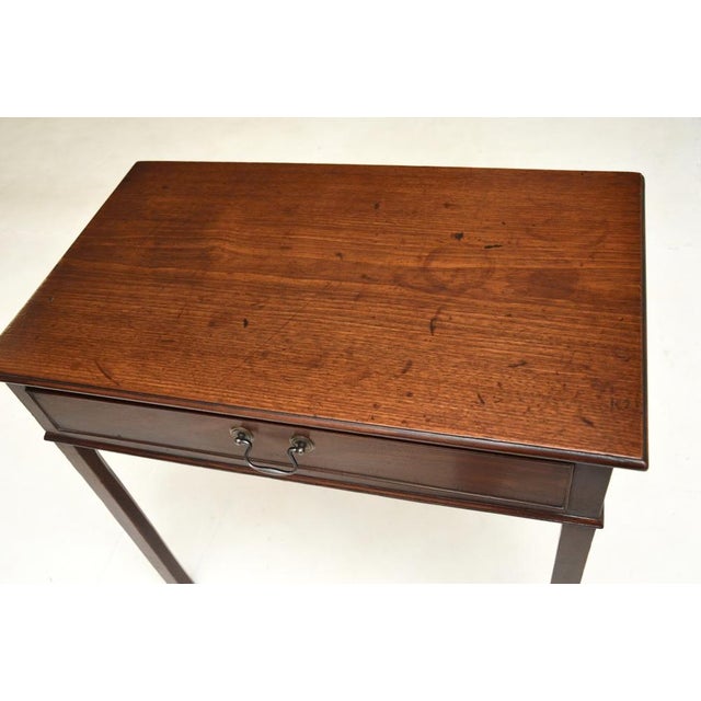 Wood Antique Georgian Console Table , 1790 For Sale - Image 7 of 10