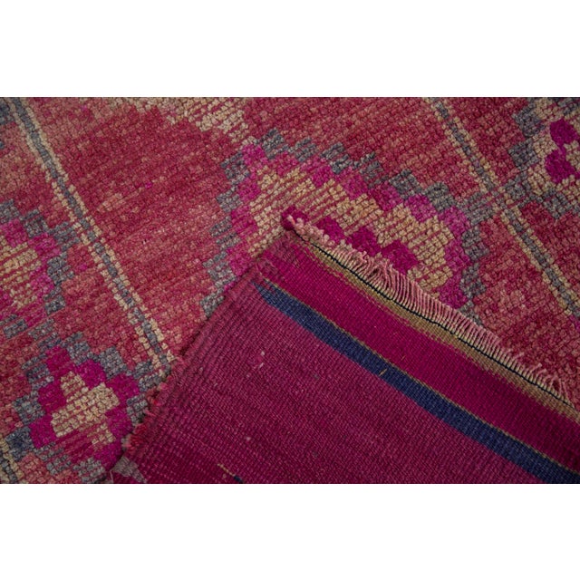 Vintage Distressed Kurd Rug Runner - 3'3" x 10'8" For Sale In New York - Image 6 of 9
