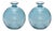 Glass Bubble Vase (Set of 2) For Sale