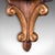 Gold Pair of Vintage Decorative Wall Brackets, English, Clock Shelf, Italianate Taste For Sale - Image 8 of 10