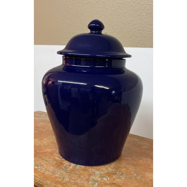 Martino Interiors Ceramic Ginger Jar For Sale - Image 4 of 12