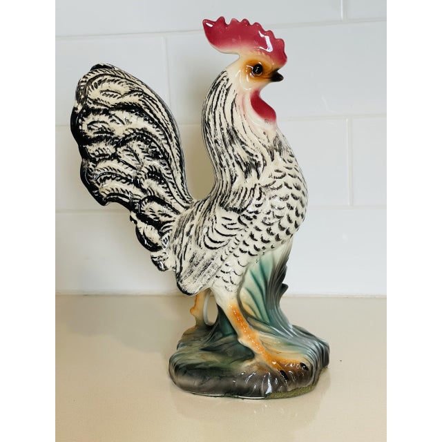 Ceramic Rooster, Vintage For Sale - Image 9 of 9