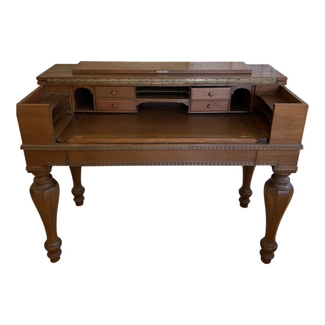 1919 h.e. Shaw Fold Top Writing Desk Chairish